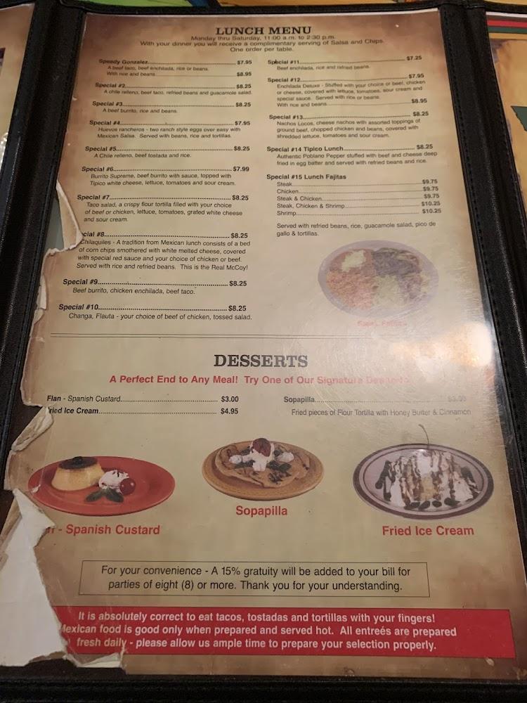 Mi Mexico Menu image 3