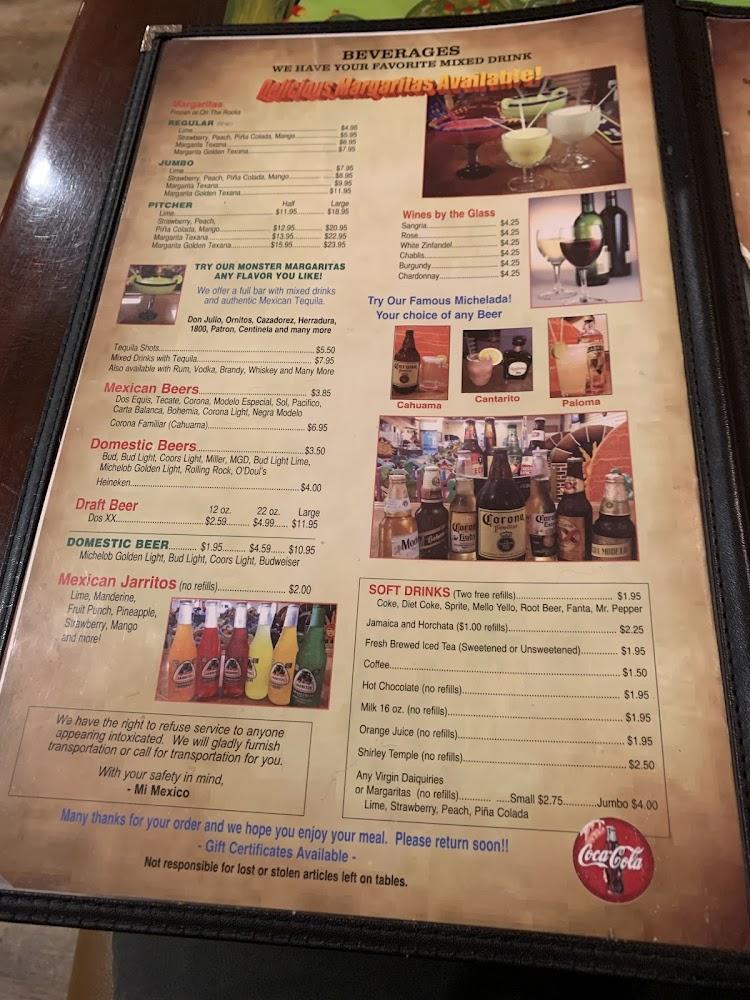 Mi Mexico Menu image 4